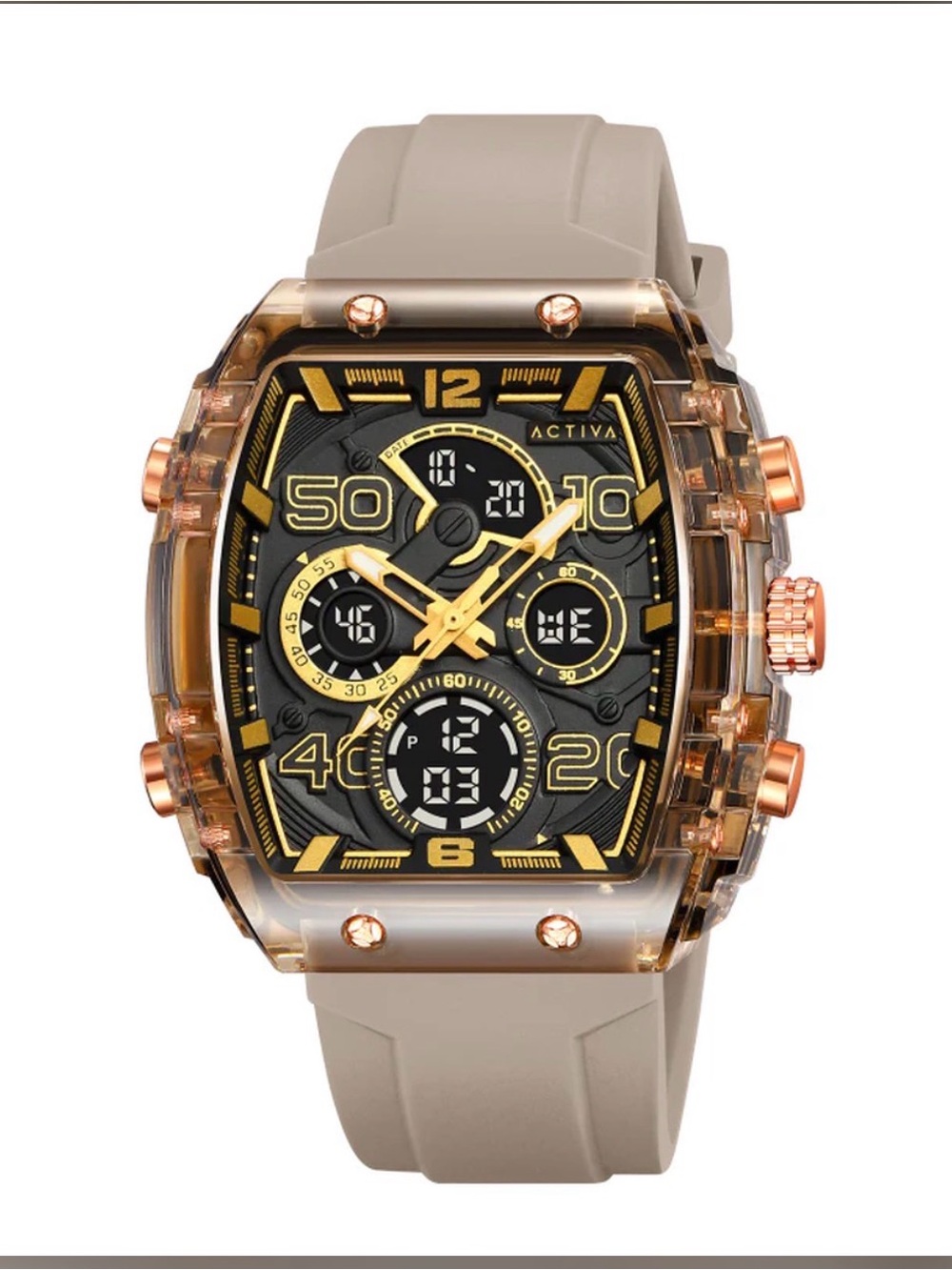 Activa X Invicta Digital Essentials Men’s Watch 45mm- ACW8109-007